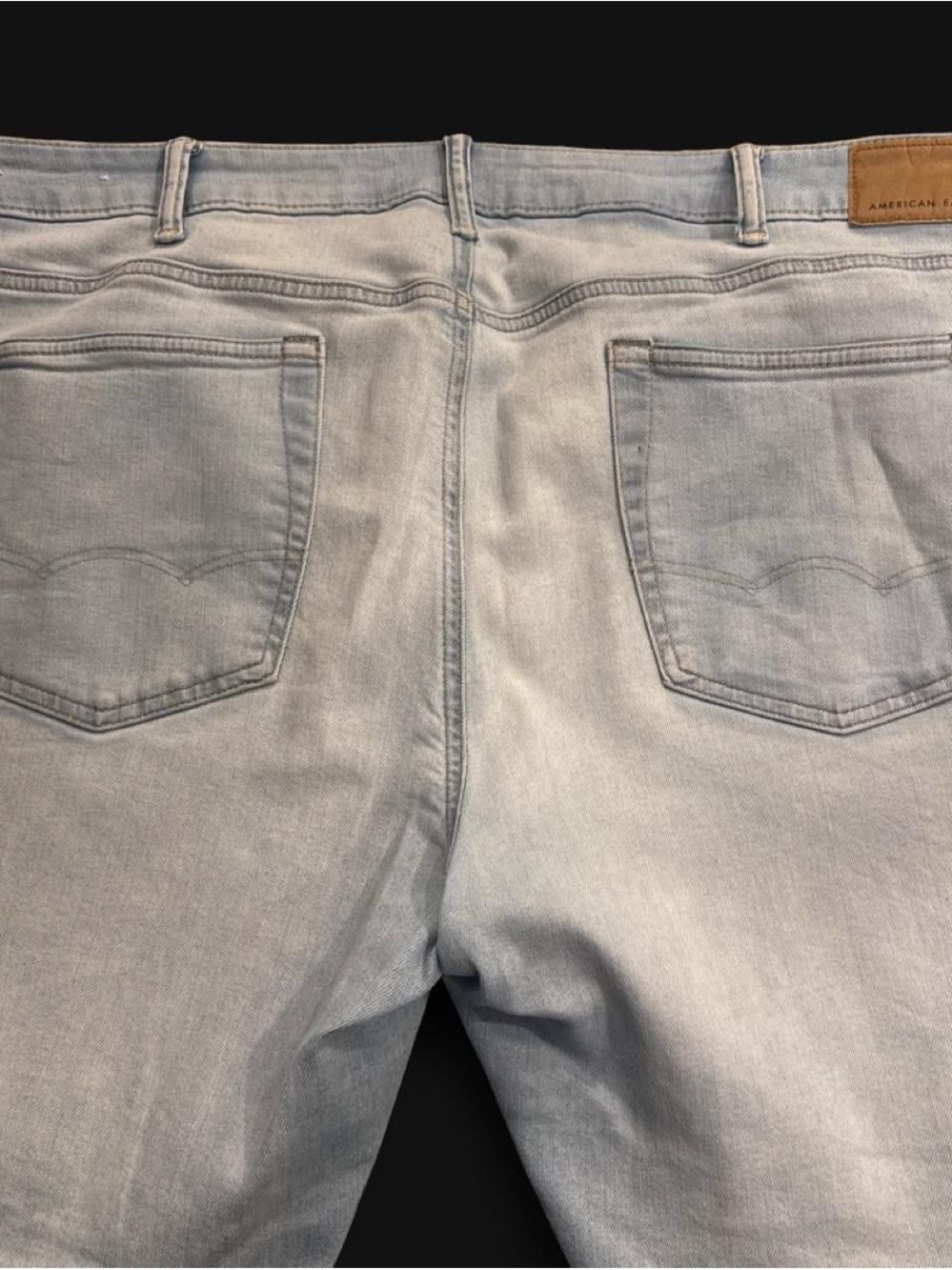 American Eagle Outfitters Athletic Slim Jeans - Faded Light Blue - Picture 4 of 4
